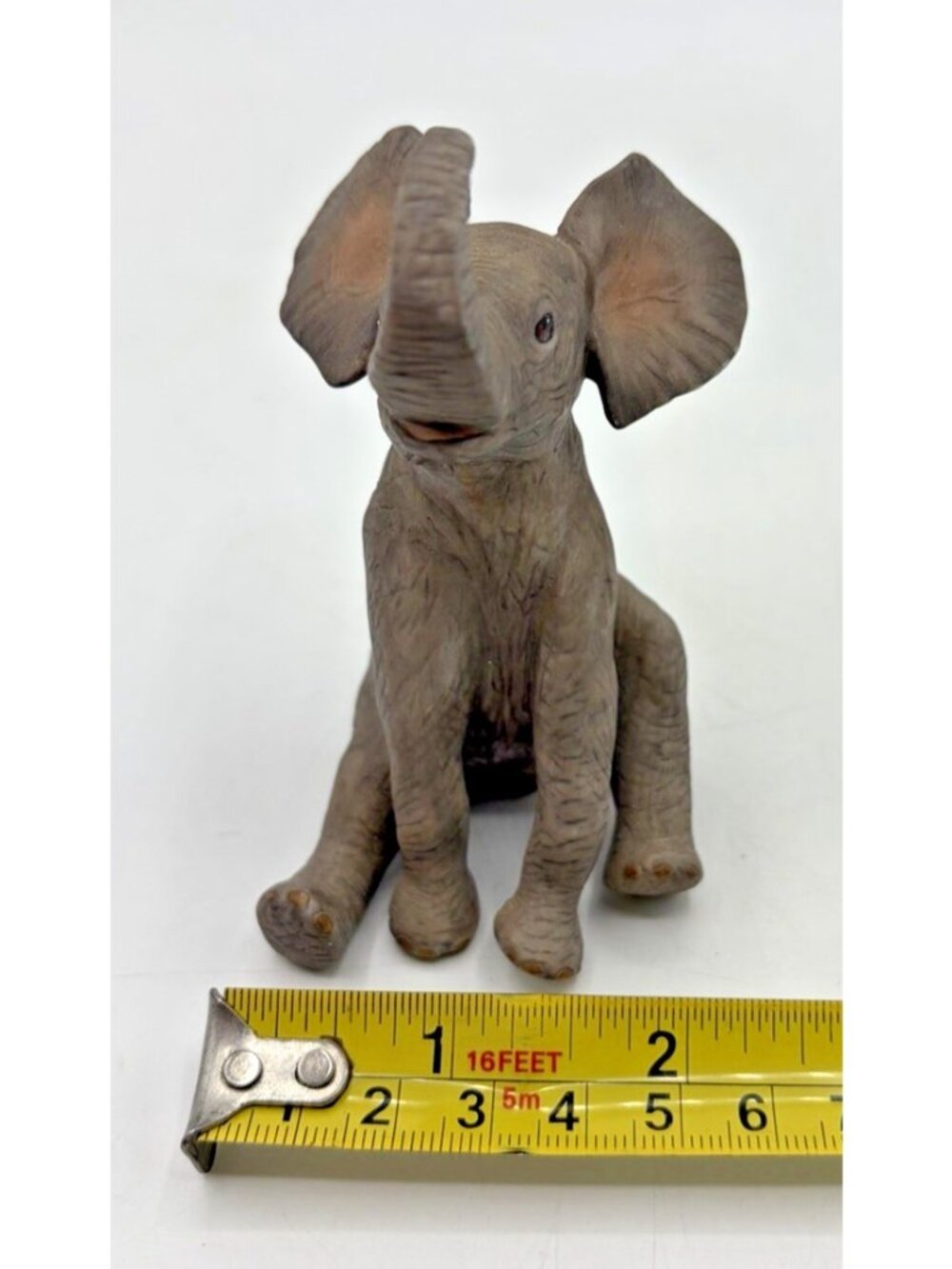 Vintage Lenox Smithsonian African Baby Elephant Showering Figurine 1993 - Picture 10 of 16